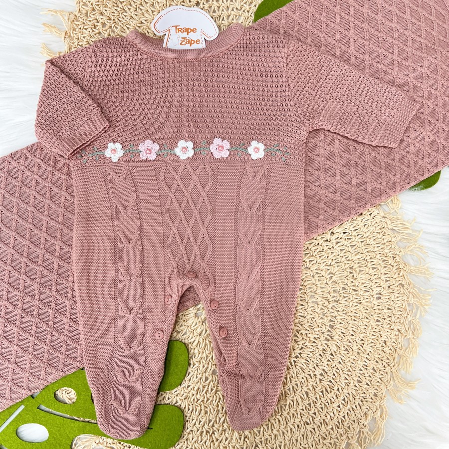 Saída de Maternidade Flora - Rose